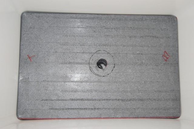 Plaque isolante du fond