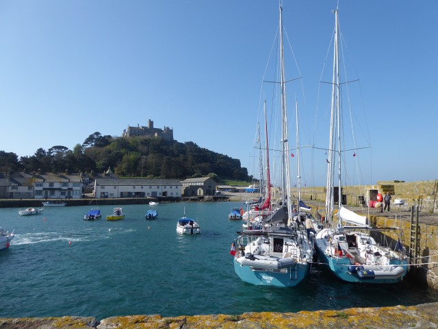 st michael's mount quelques minute plus tard...l'enchantement !!